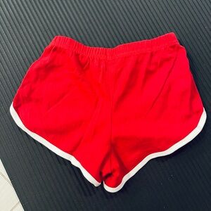 American Apparel Red Women's Athletic Shorts